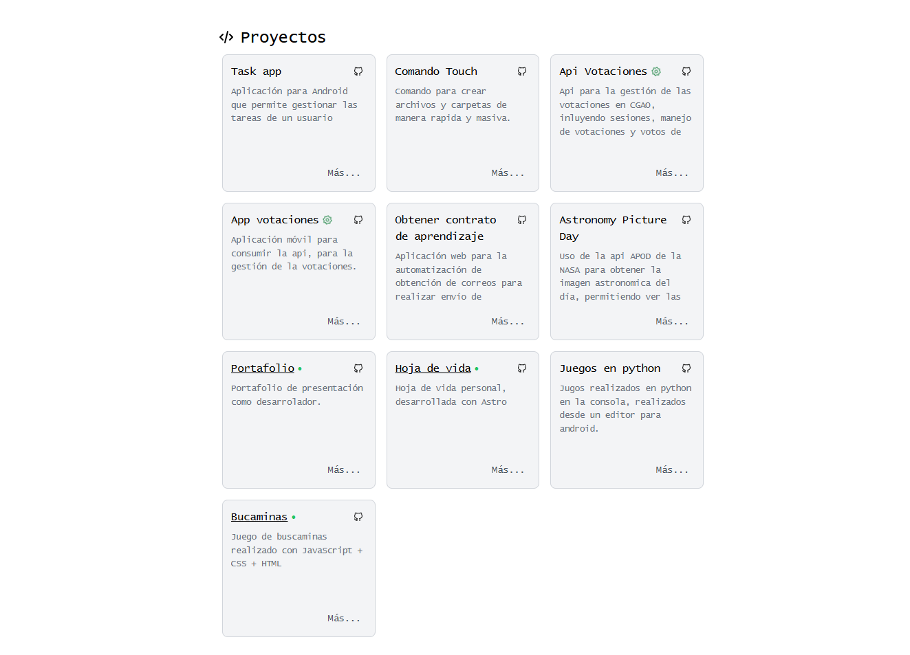 Imagen donde se muestra el projecto en funcionamiento