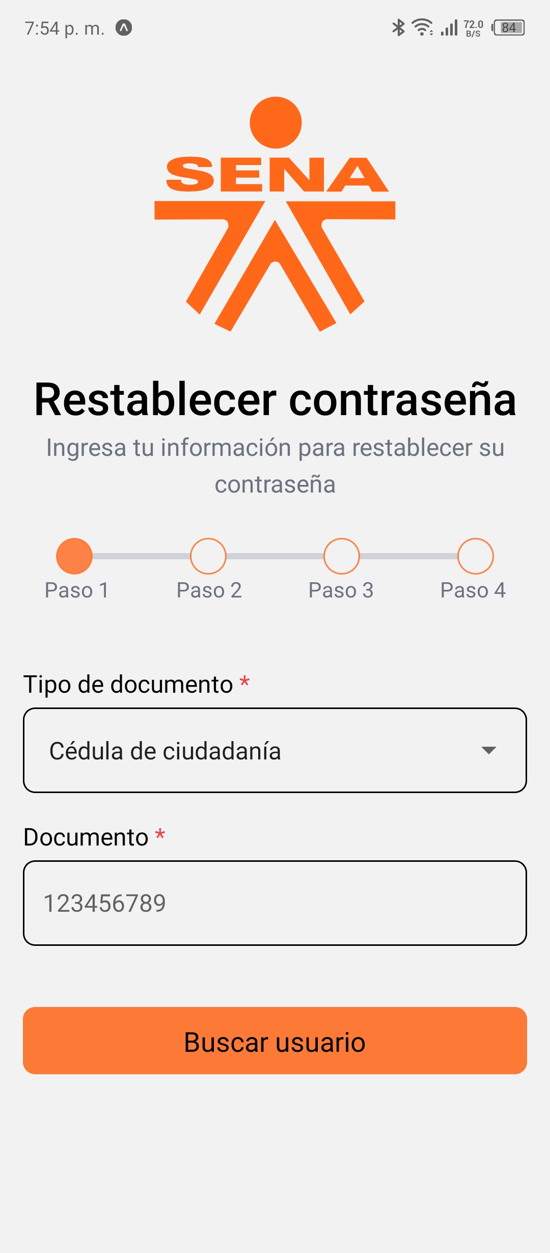Imagen donde se muestra el projecto en funcionamiento